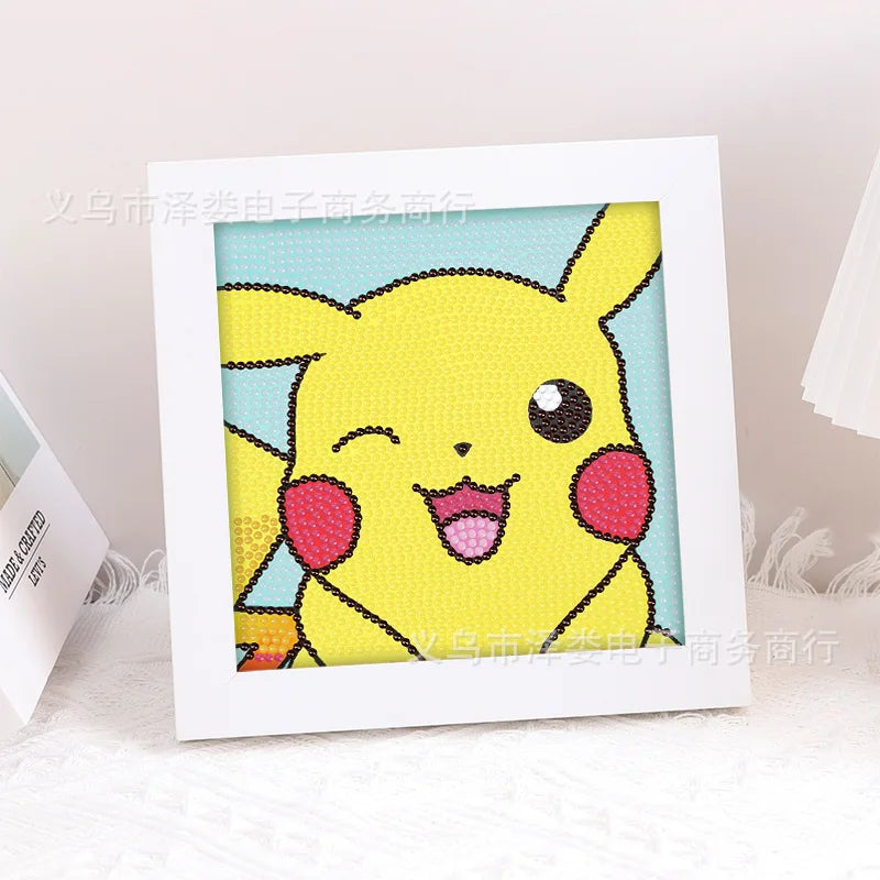 Pikachu 15 x 15cm sin marco