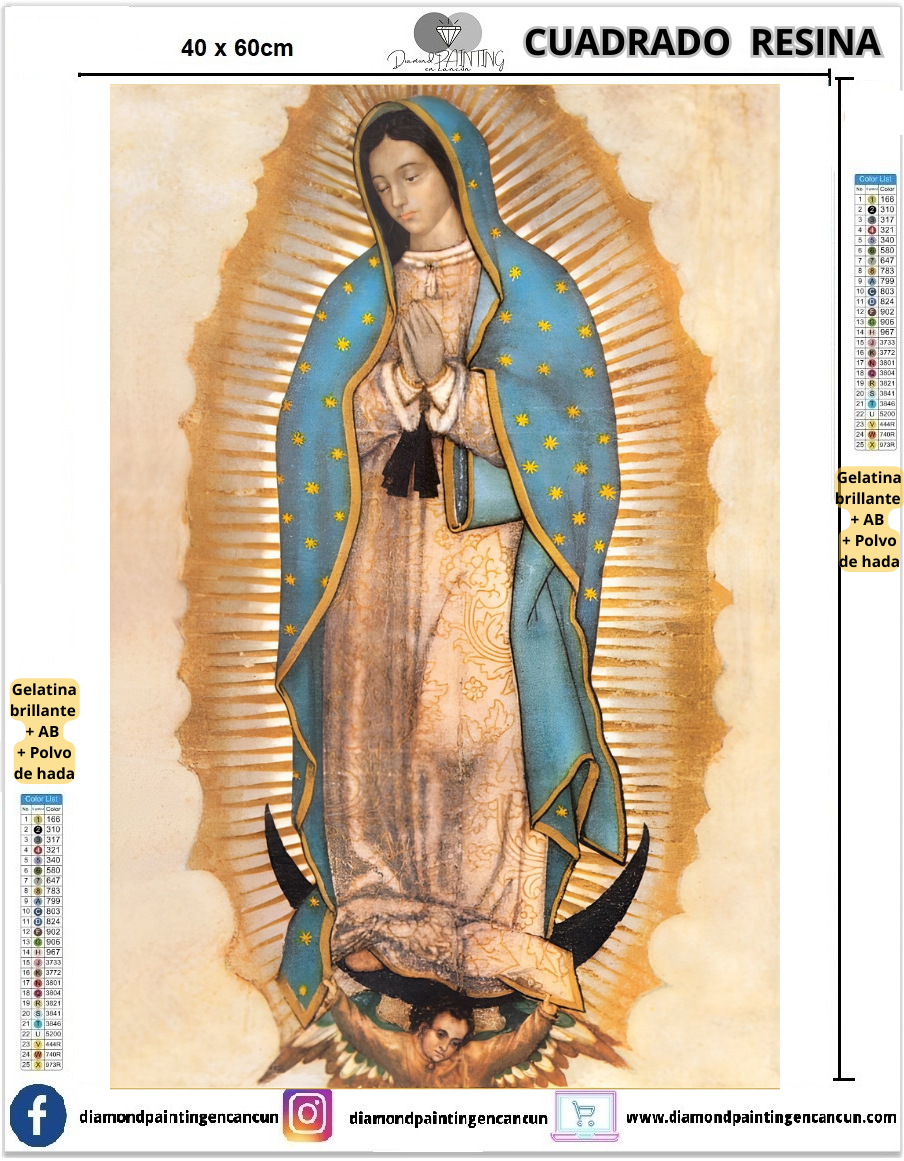 Virgen Maria 40 x 60