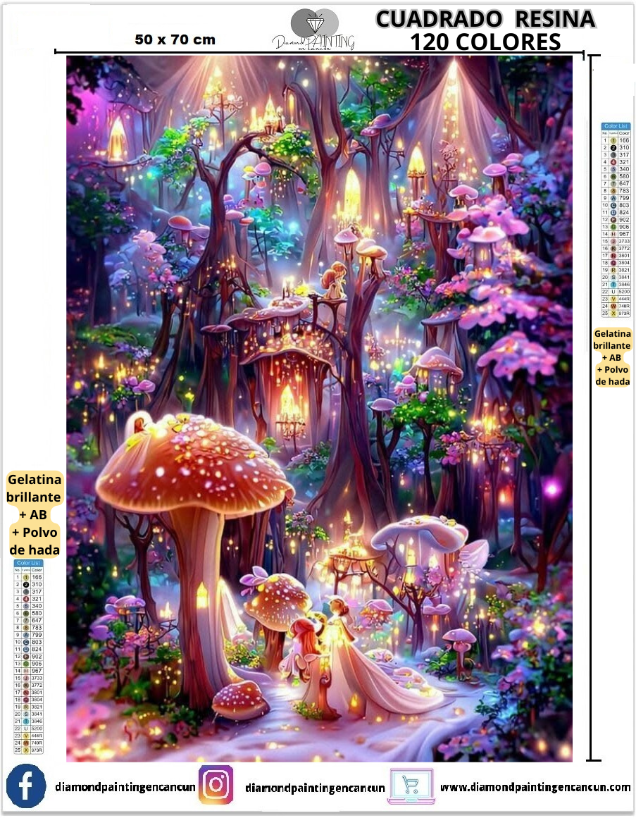 Paisaje fantasía 50 x 70cm