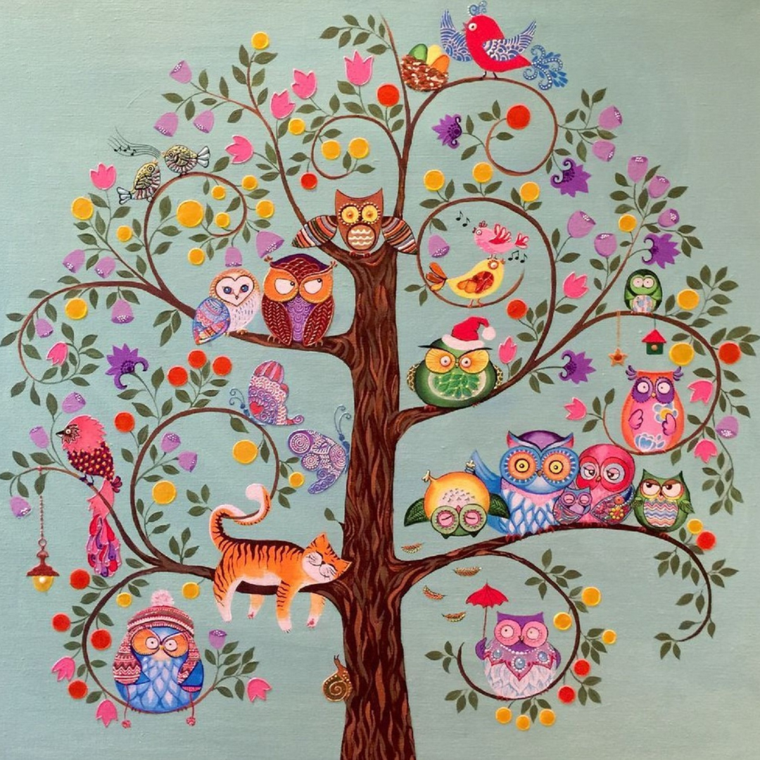 Arbol de la vida | 40 x 40cm