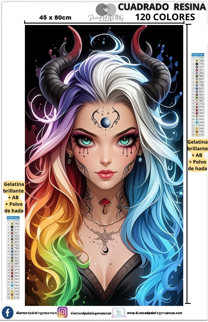 Chica Mágica 45 x 80