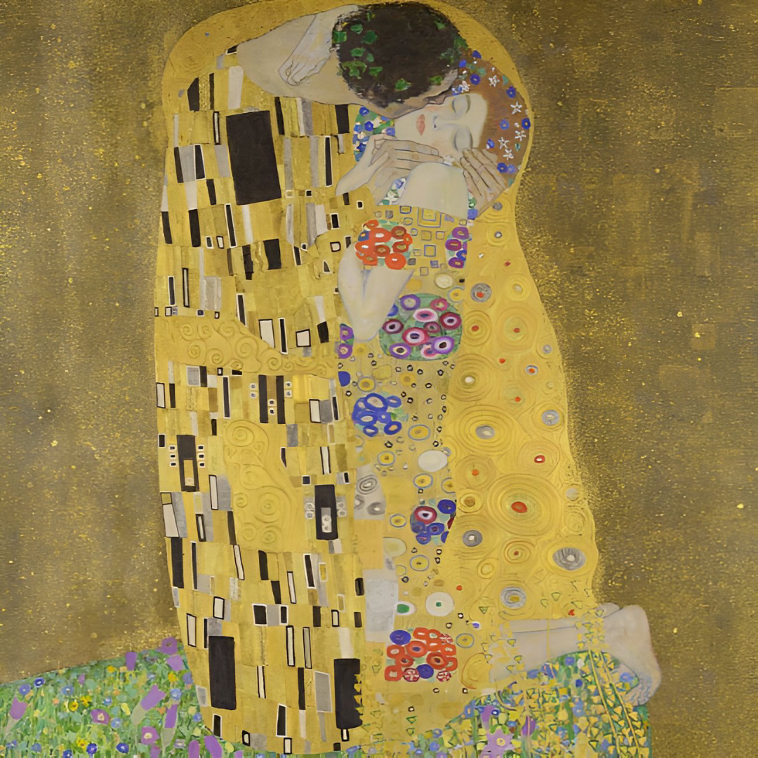 El beso | 40 x 40cm