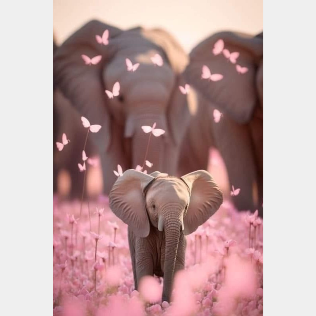 Elefantes | 40 x 60cm