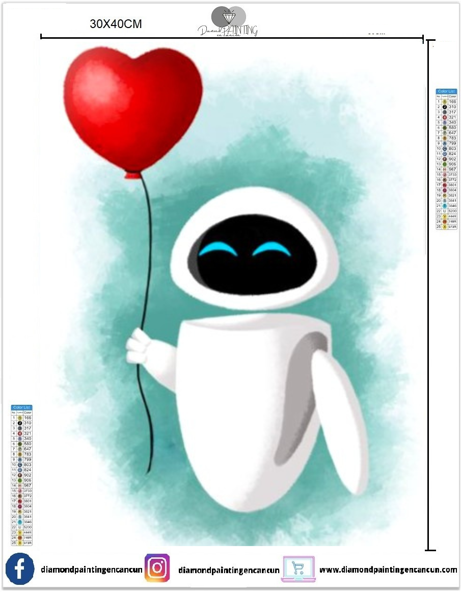 Eva 30 x 40 contiene Diamante gelatina brillante en la oscuridad, ab y polvo de hada