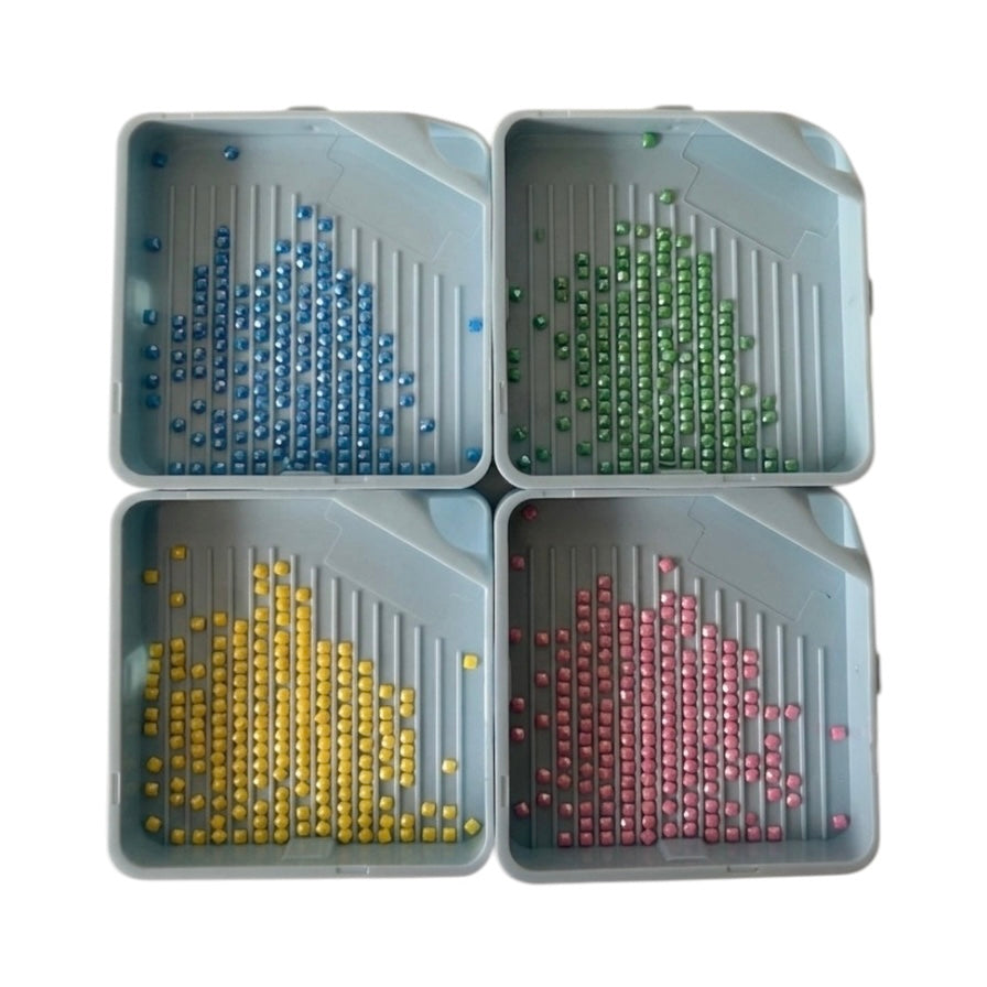 Set de 4 bandejas empalmables pequeñas
