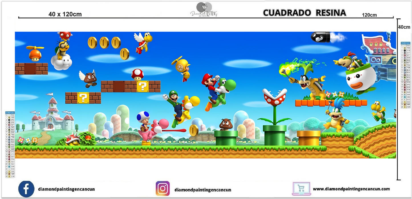 Mario 40 x 120