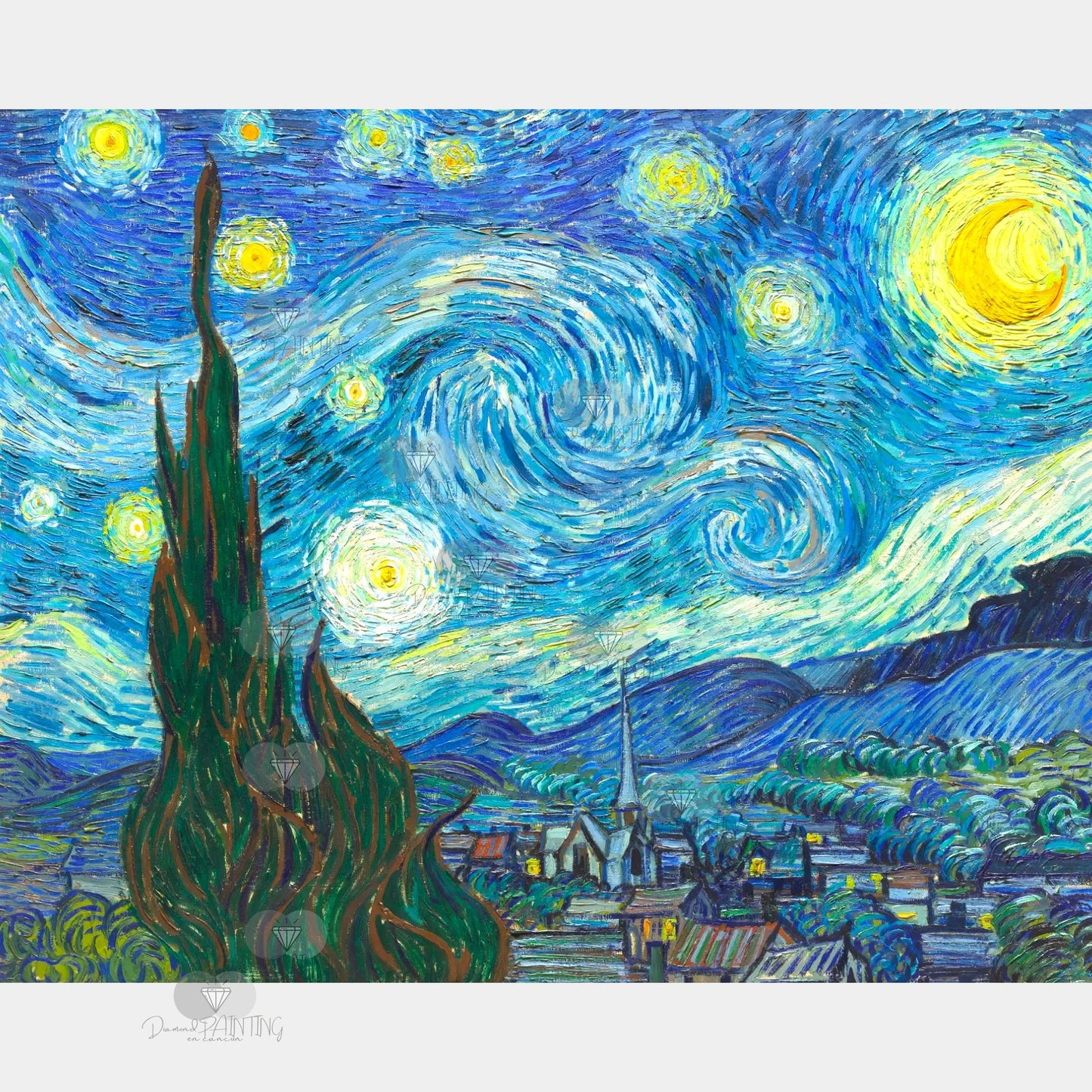Noche Estrellada | 40 x 50 cm