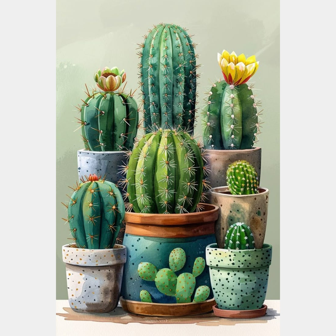 Cactus | 40 x 60 cm