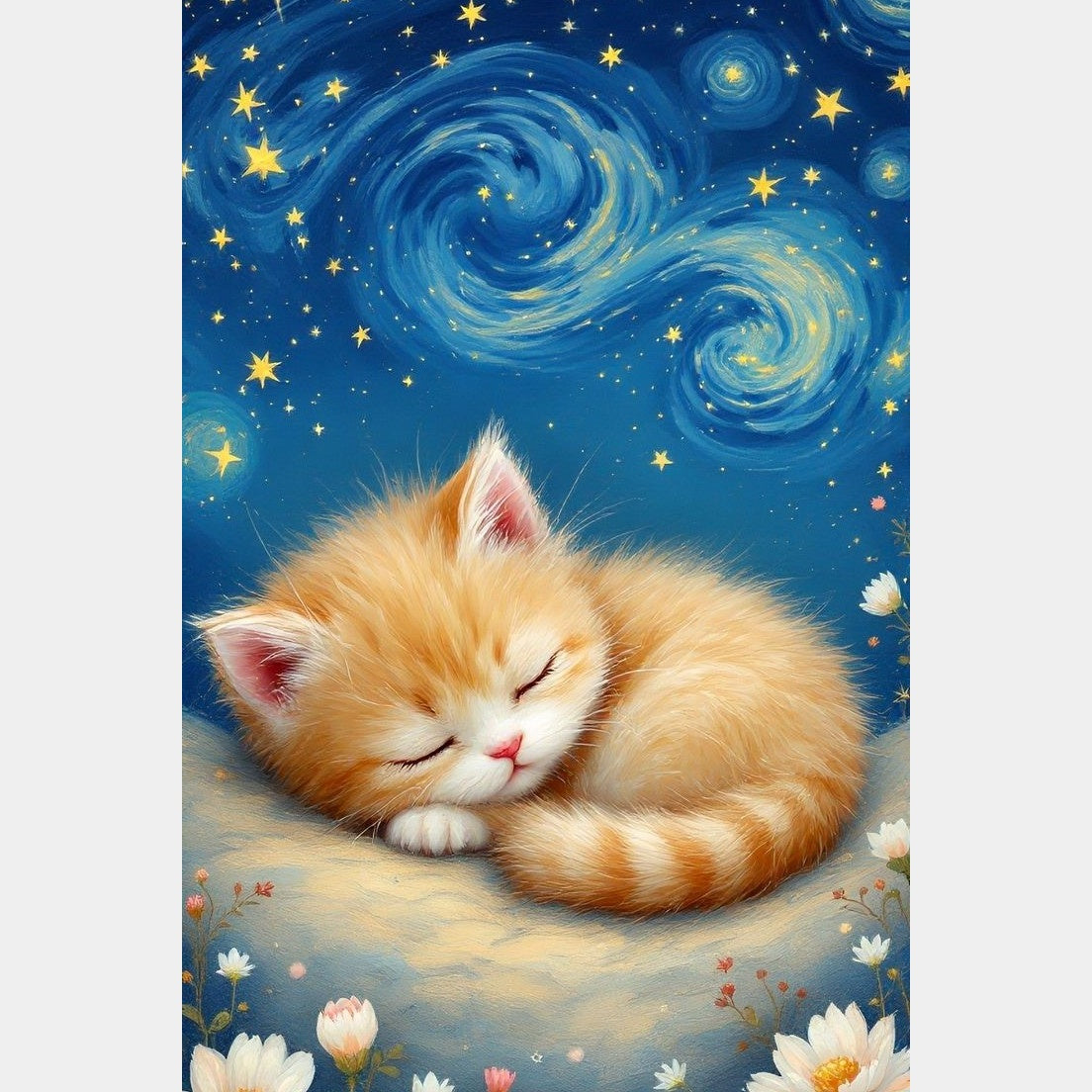 Gatito Dormilon | 40 x 60 cm