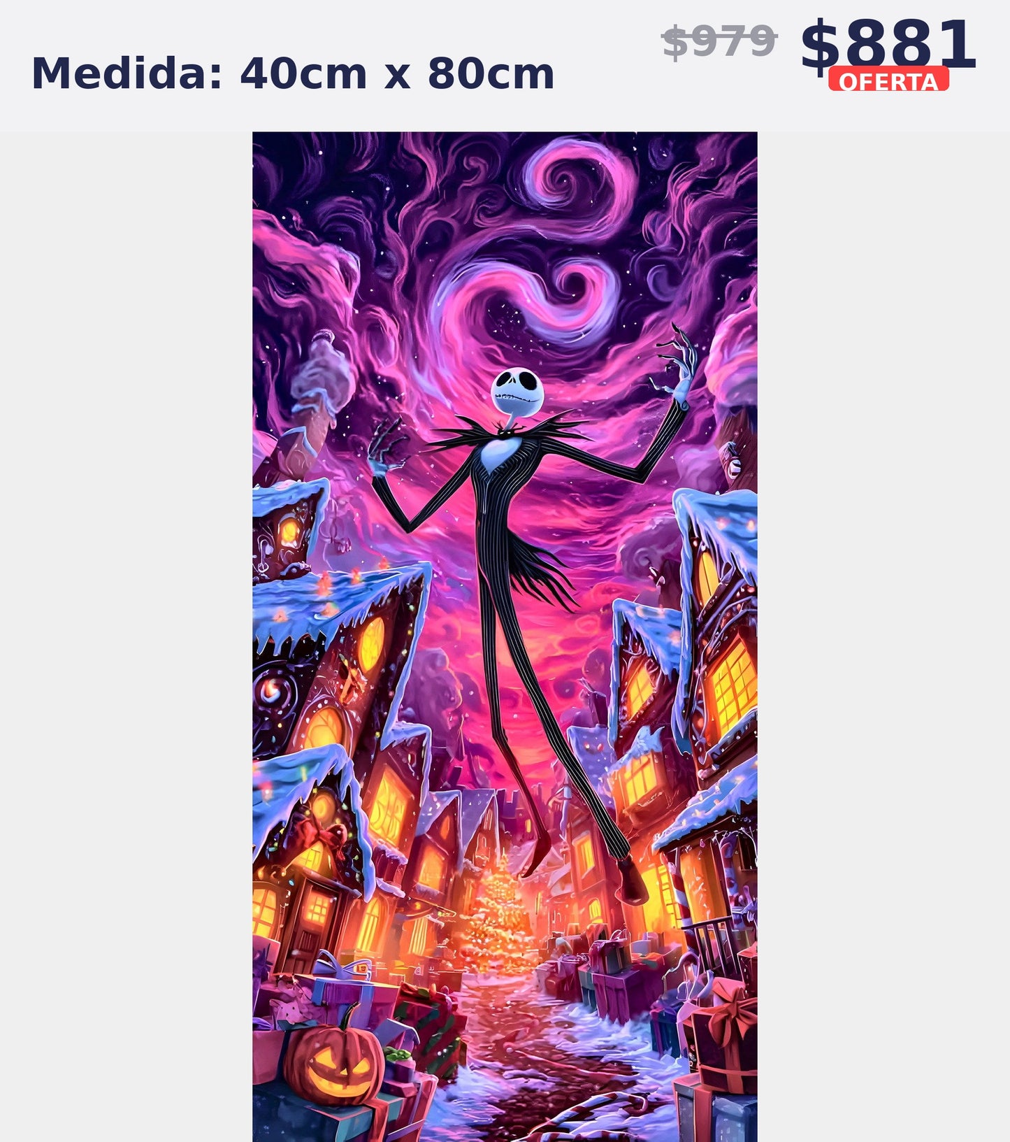 jack ciudad halloween 40 x 80 | Aparta con $100 / Resta $683