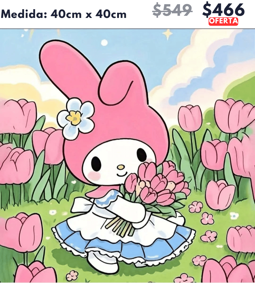 my melody 40 x 40 | Aparta con $100 / Resta $367