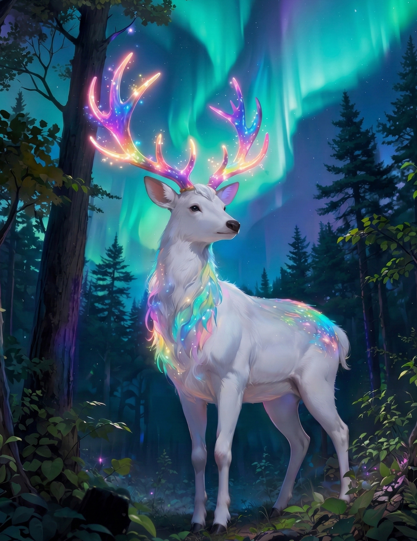 Ciervo Boreal 40 x 50 | Aparta con $100 / Resta $556