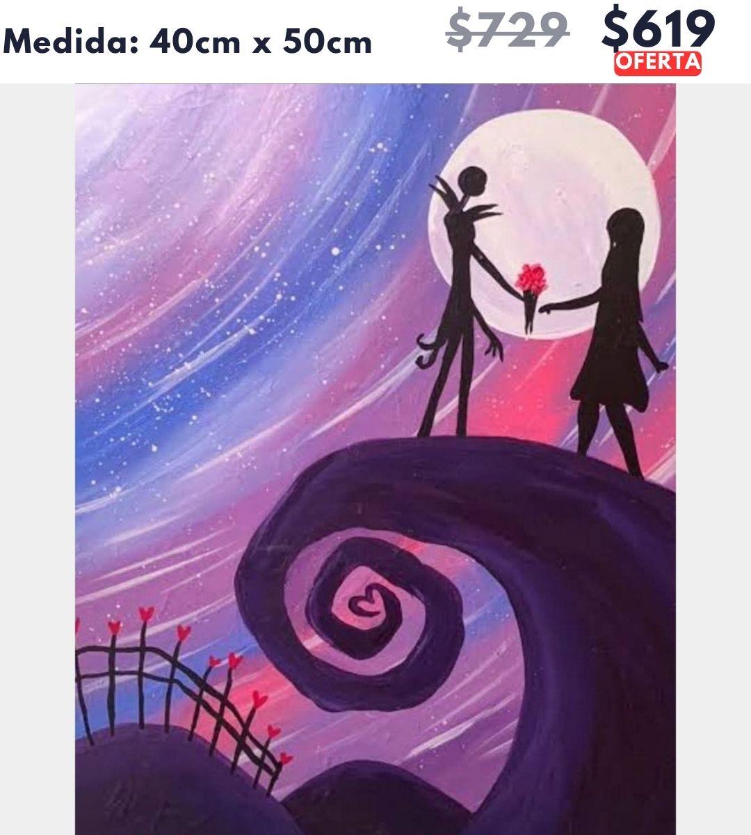 Jack y Sally 40 x 50 | Aparta con $100 / Resta $520