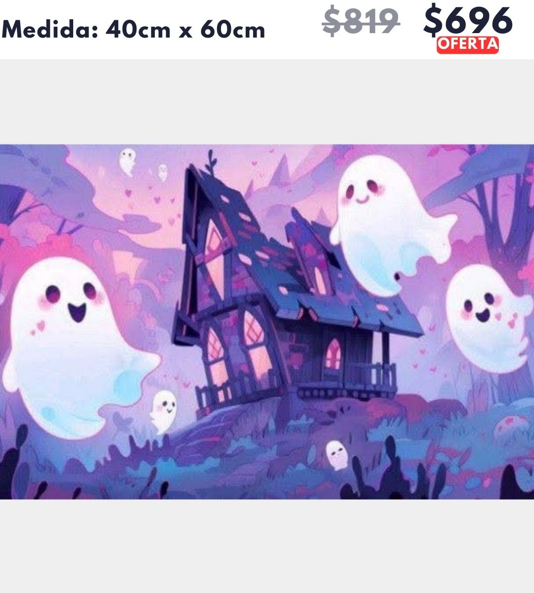 Casa embrujada 40 x 60 | Aparta con $100 / Resta $596