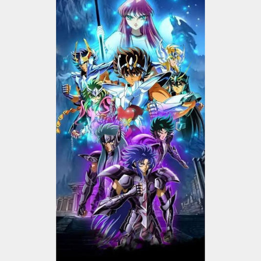 Caballeros del zodiaco 40 x 70