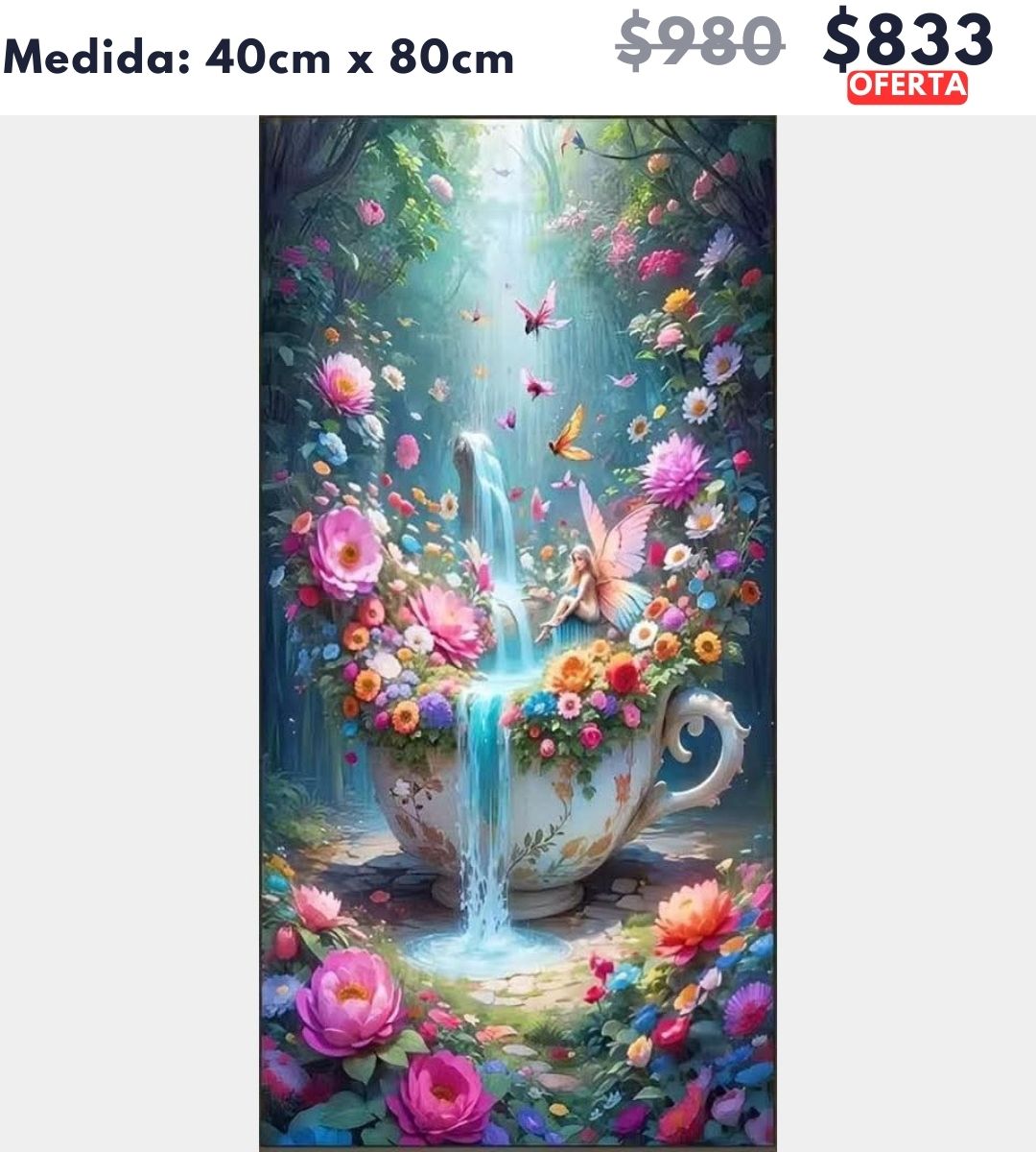 Hada magica 40 x 80 | Aparta con $100 / Resta $733