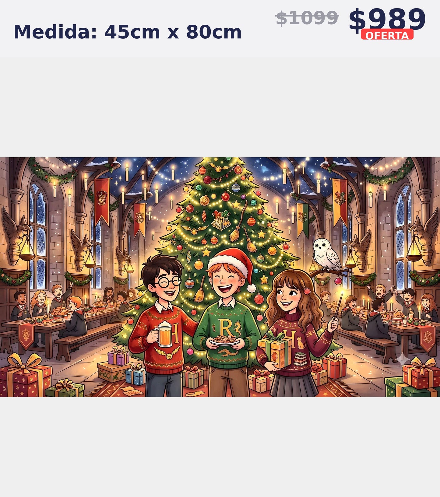 magos navidad castillo 45 x 80 | Aparta con $100 / Resta $779
