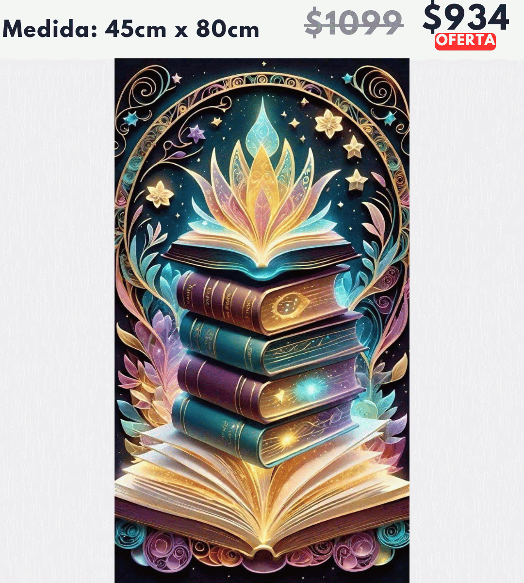 Libros 45 x 80 | Aparta con $100 / Resta $834
