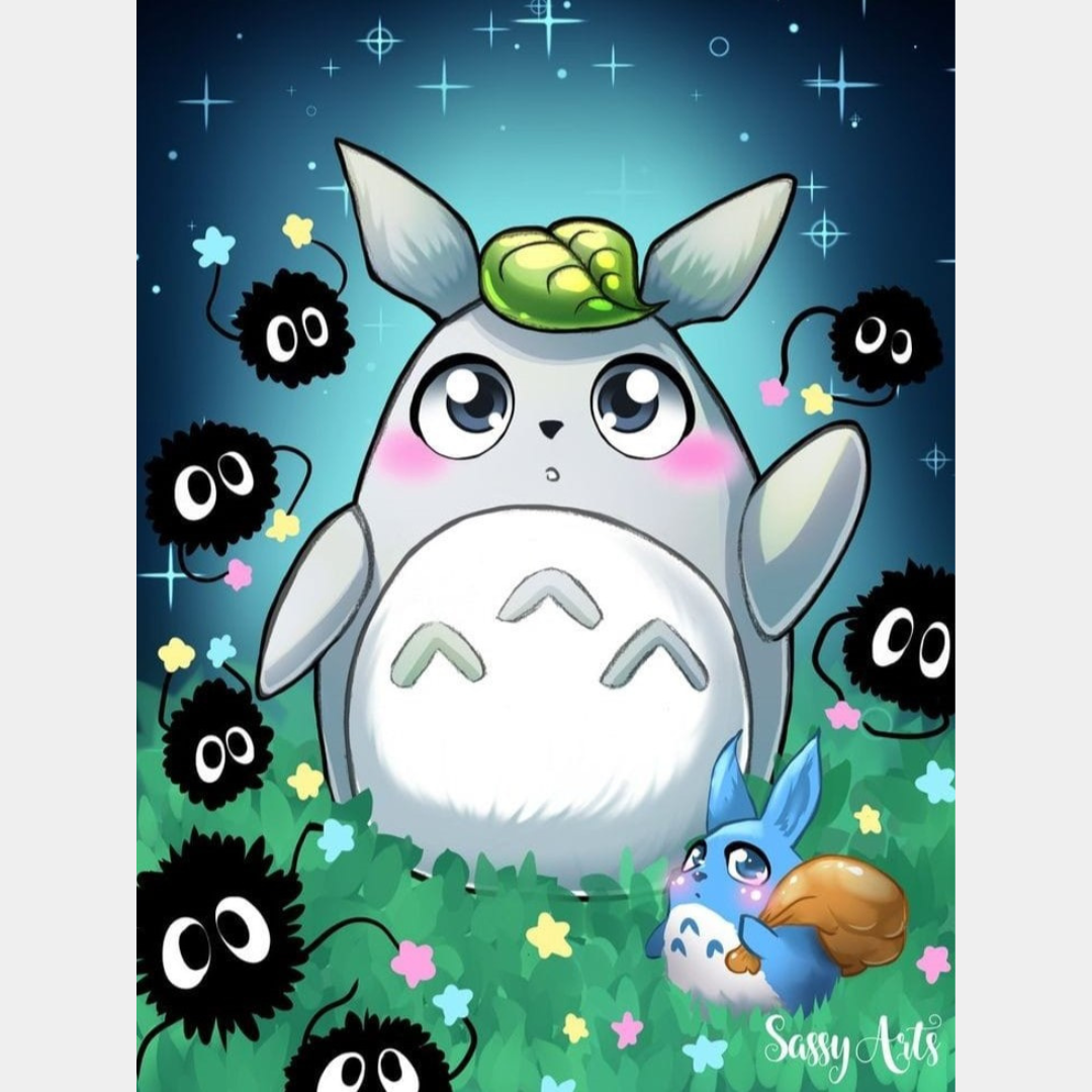 Totoro 30 x 40cm