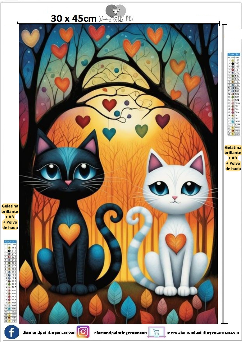 Gatitos 30 x 45