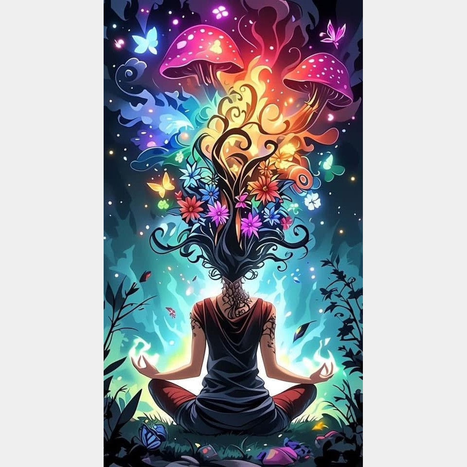 Meditacion | 50 x 90 cm