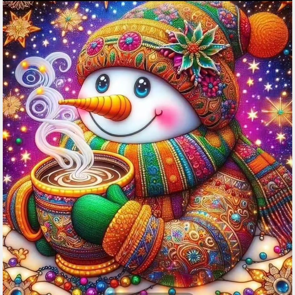 Muñeco con chocolate 50 x 50