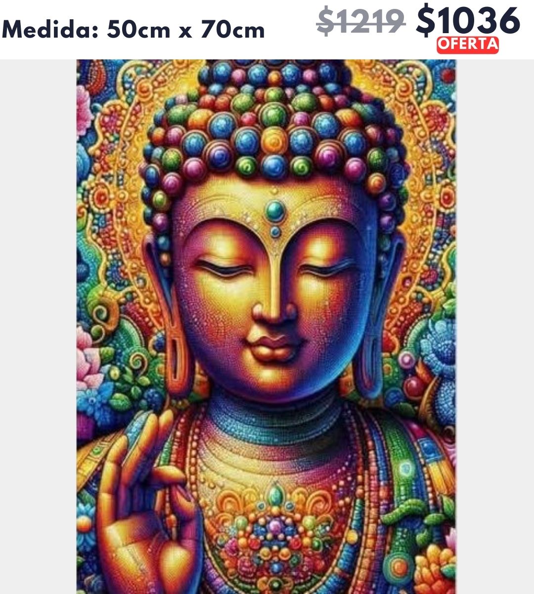 Buda Dorado 50 x 70 | Aparta con $100 / Resta $936