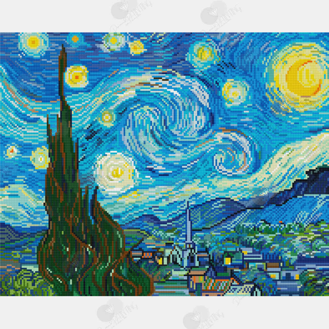Noche Estrellada | 40 x 50 cm