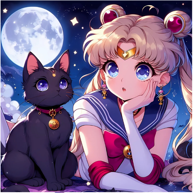 Sailor Moon 60 x 60