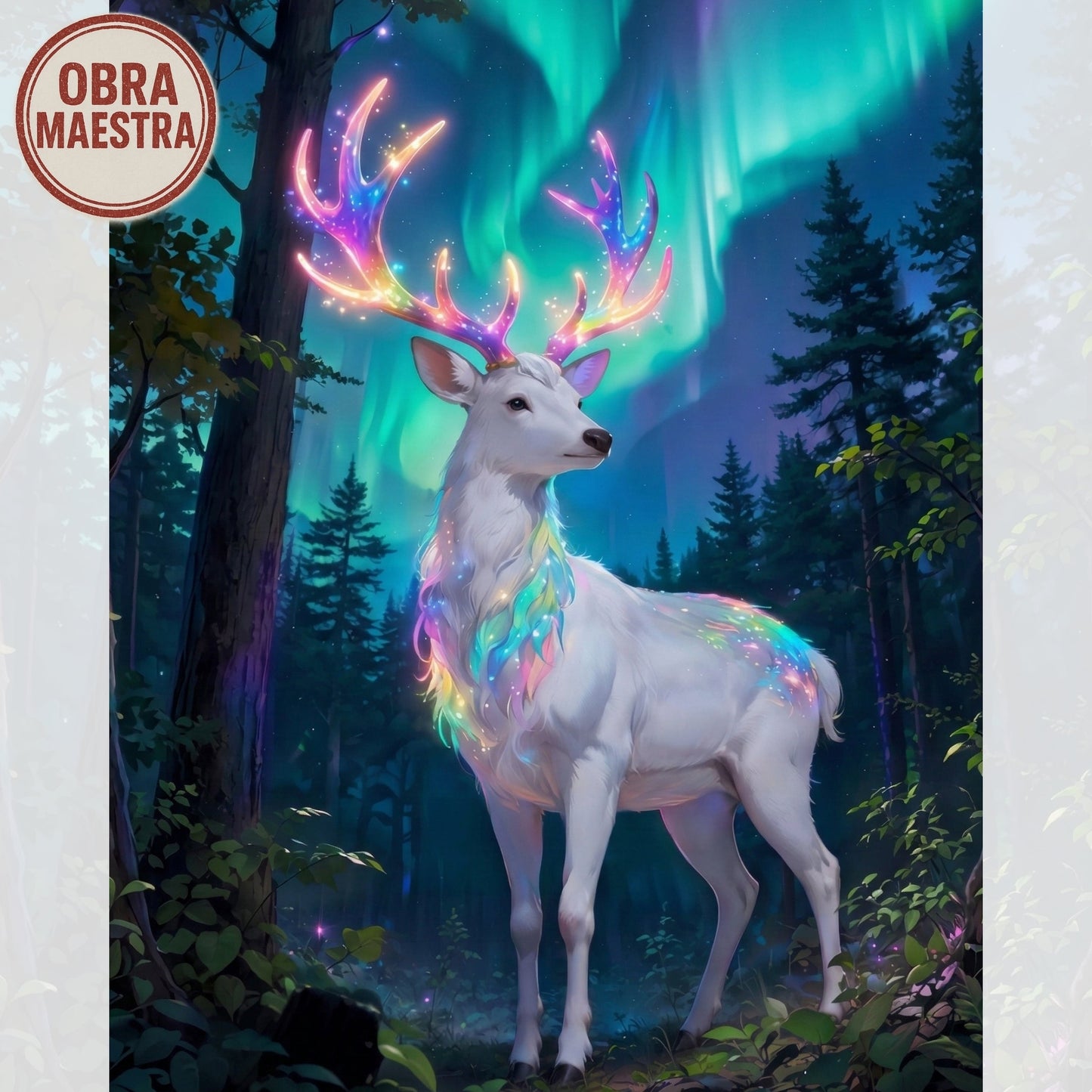 Ciervo boreal | 40 x 50 cm