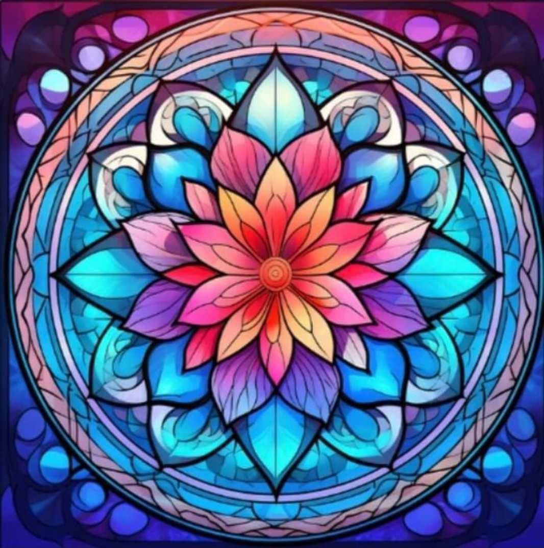 Mandala 40 x 40cm