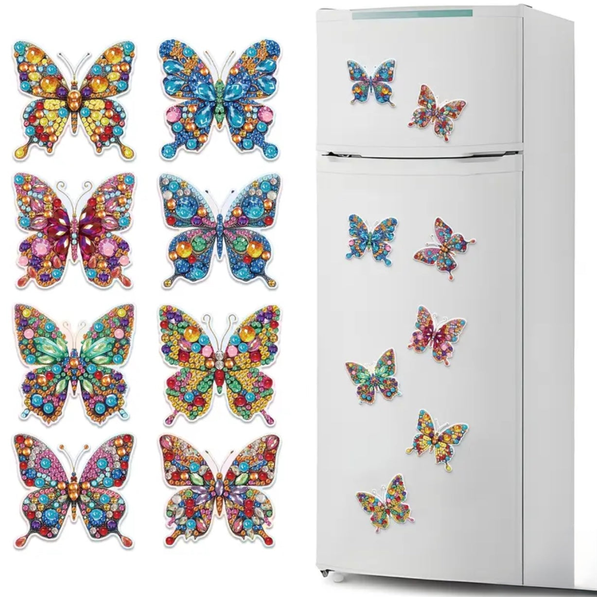 Imanes mariposas