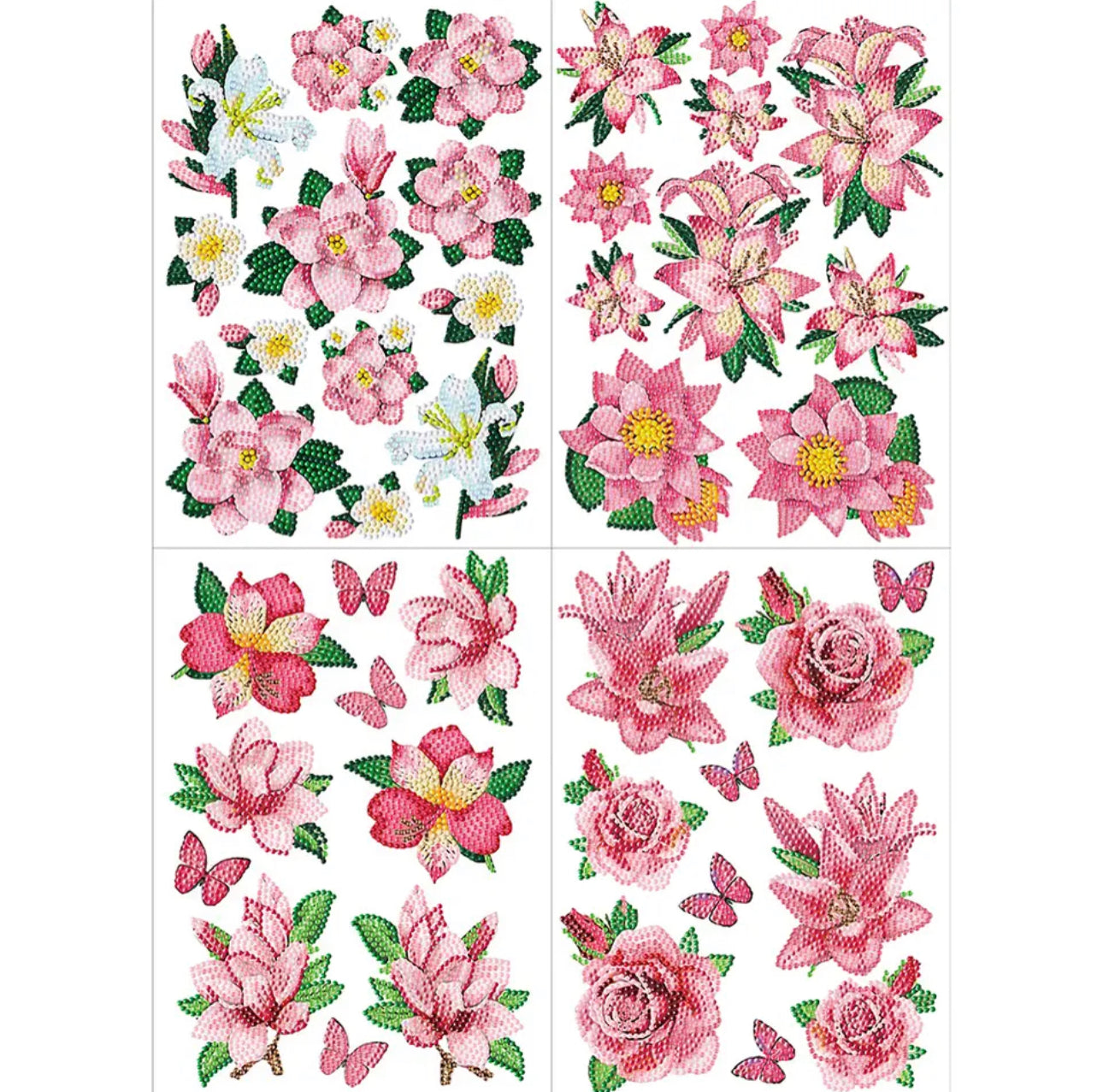 Pegatina Rosas