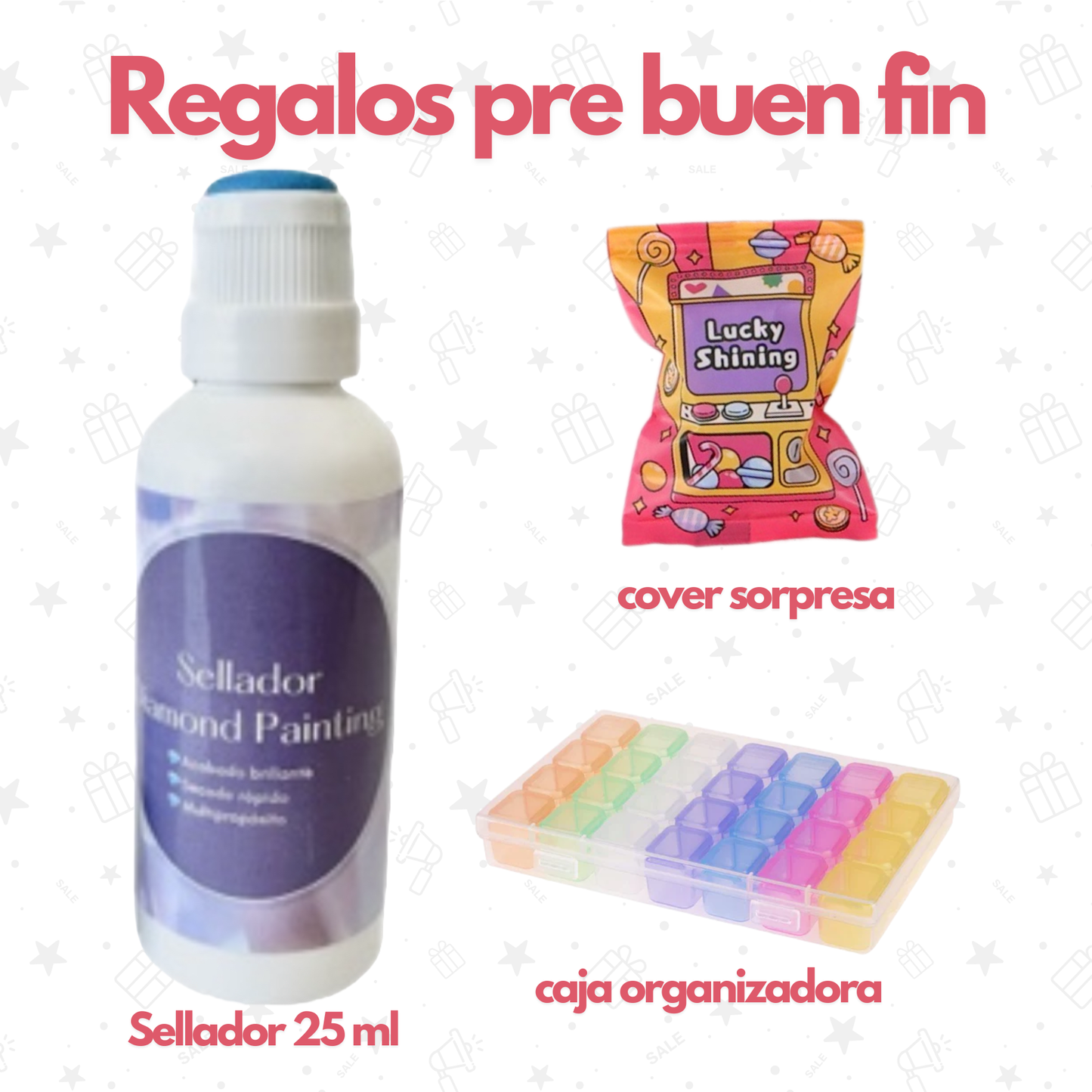 REGALO buen fin🎁Sellador + caja + cover🎁