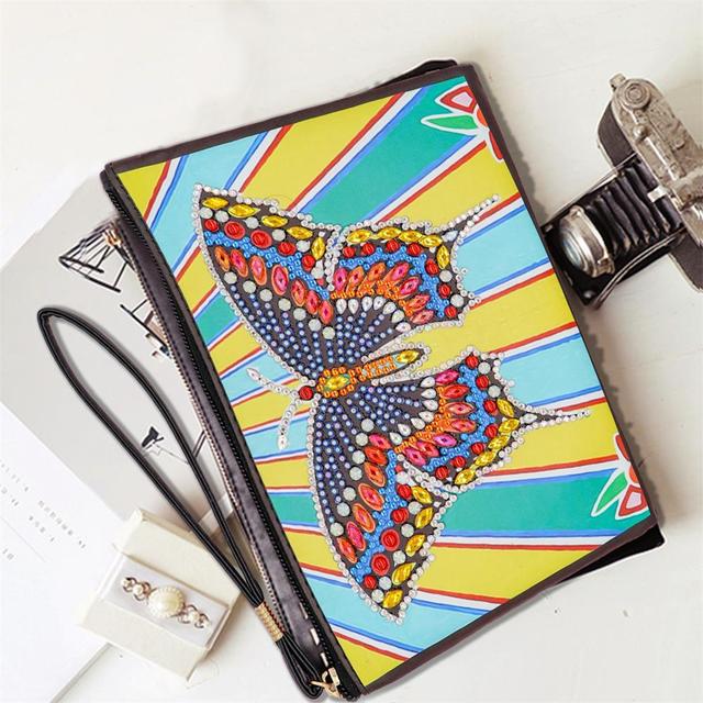 Bolsa de mano mariposa colores