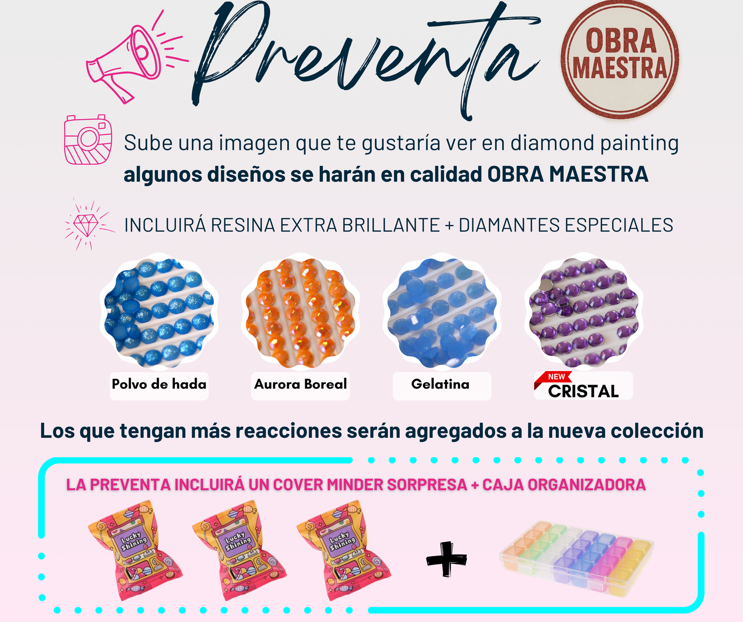 PREVENTA JUNIO - Diseños más votados
