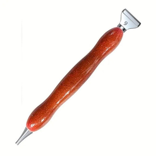 Pluma de Resina 2 multiplacer metal Roja