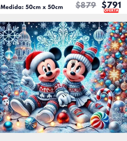 mickey y minnie 50 x 50 | Aparta con $100 / Resta $691