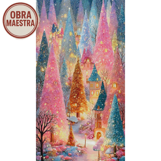 Pinos Navideños | 50 x 90 cm