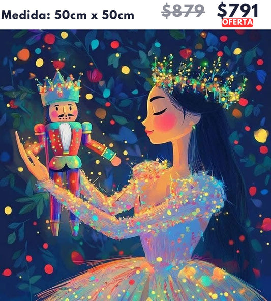 princesa y cascanueces 50 x 50 | Aparta con $100 / Resta $691