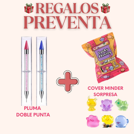 REGALO PREVENTA🎁Pluma doble punta + Cover minder