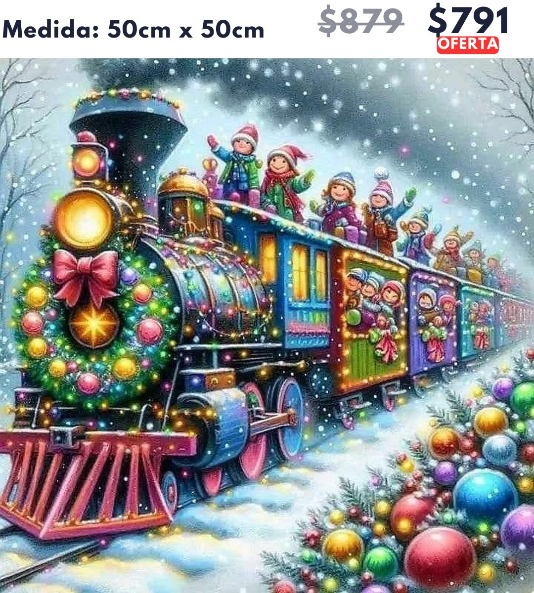 tren 50 x 50 | Aparta con $100 / Resta $691