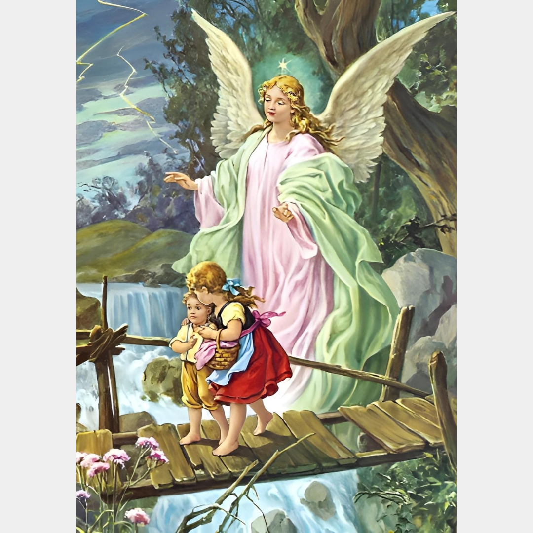 Angel de la guarda 50 x 70