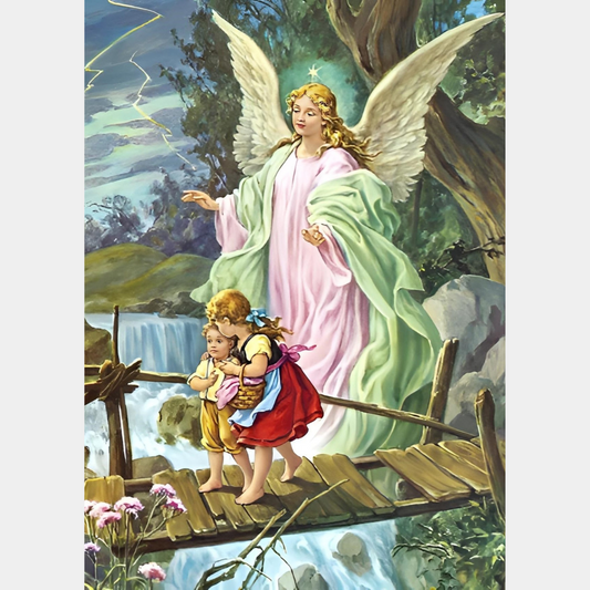 Angel de la guarda 50 x 70