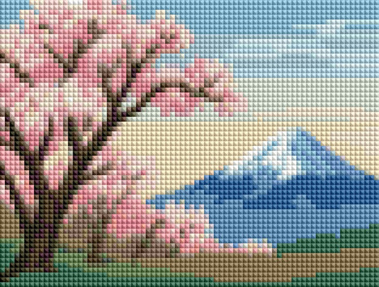 Monte fuji| 15 x 20 cm OBRA MAESTRA