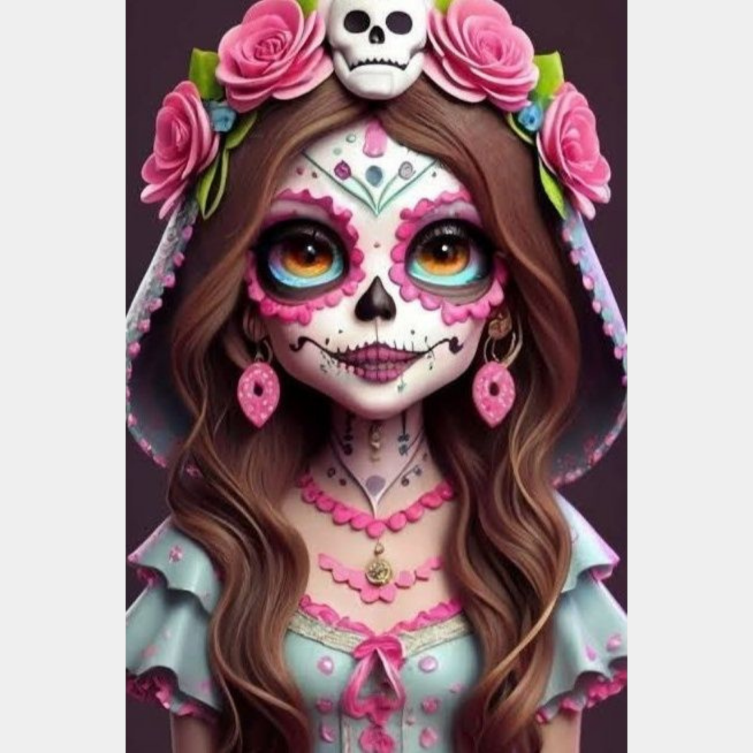 catrina rosa 40 x 60