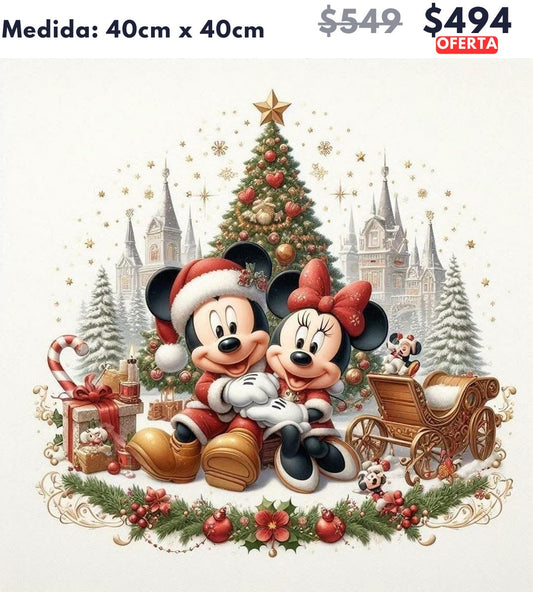 mickey y minnie 40 x 40 | Aparta con $100 / Resta $394