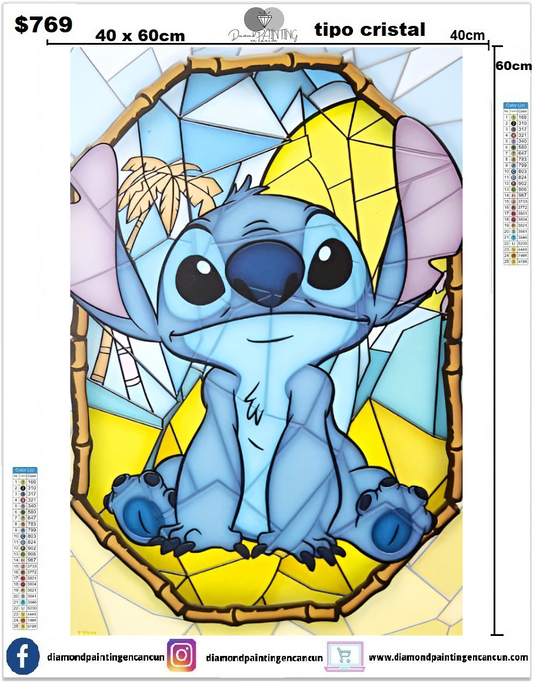 Stitch 40 x 60cm Diamantes TIPO CRISTAL