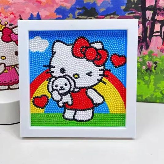 Kitty sin marco 15 x 15cm