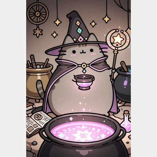 Gatito Magico 40 x 60 | Aparta con $100 / Resta $637
